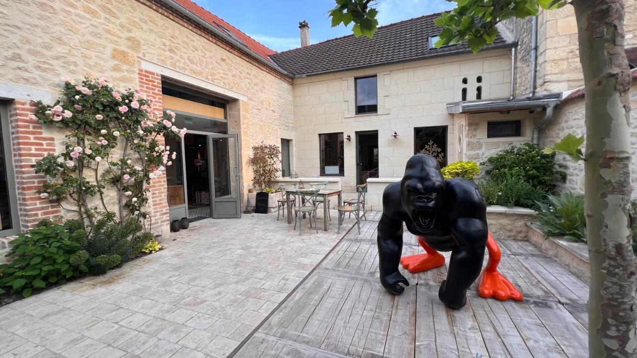 L'Artelier Dans Ma Cour Bed & Breakfast Hermonville Eksteriør bilde